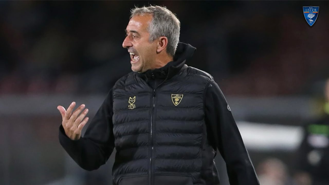Intervista a mister Marco Giampaolo alla vigilia di Lazio-Lecce