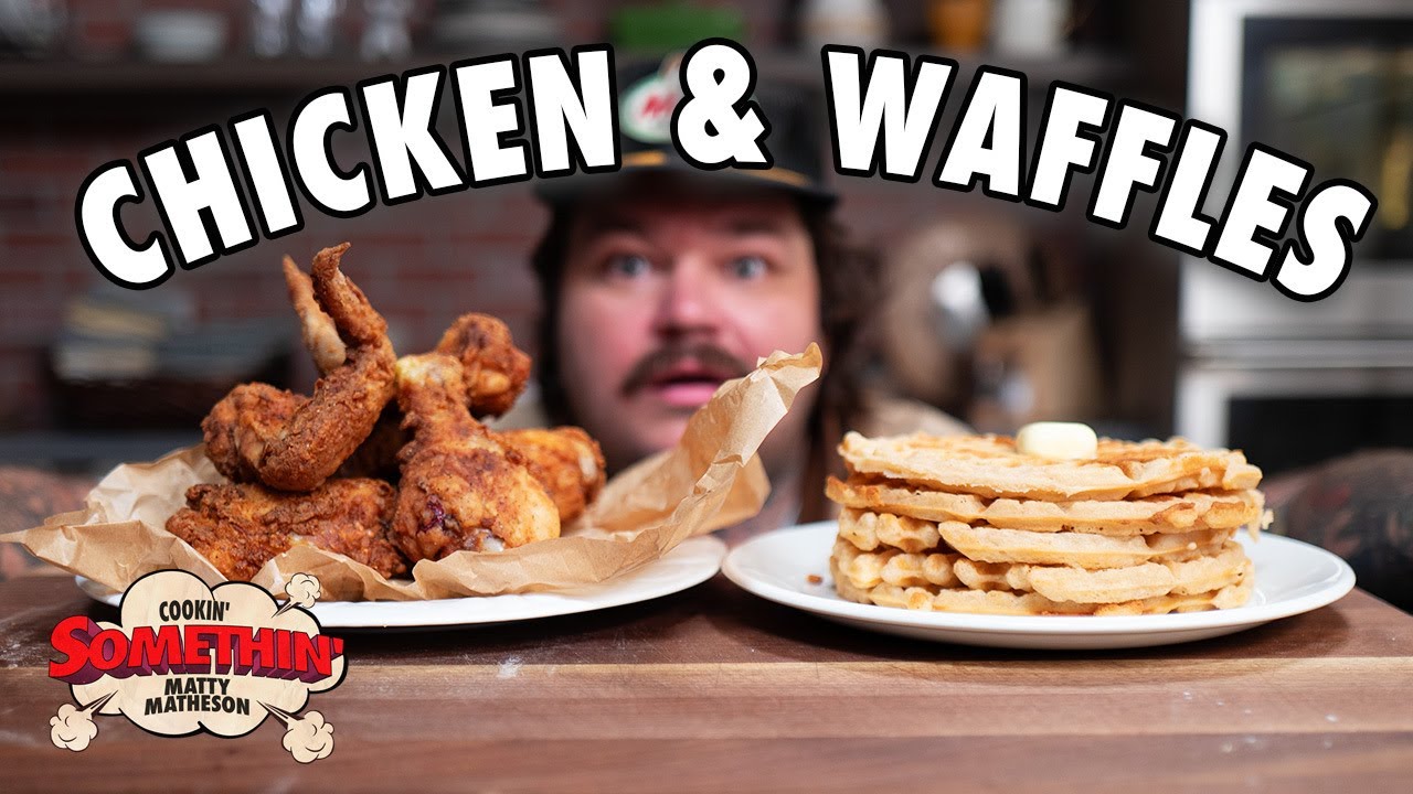 Finger Lickin' Chicken & Waffles | Cookin' Somethin' w/ Matty Matheson