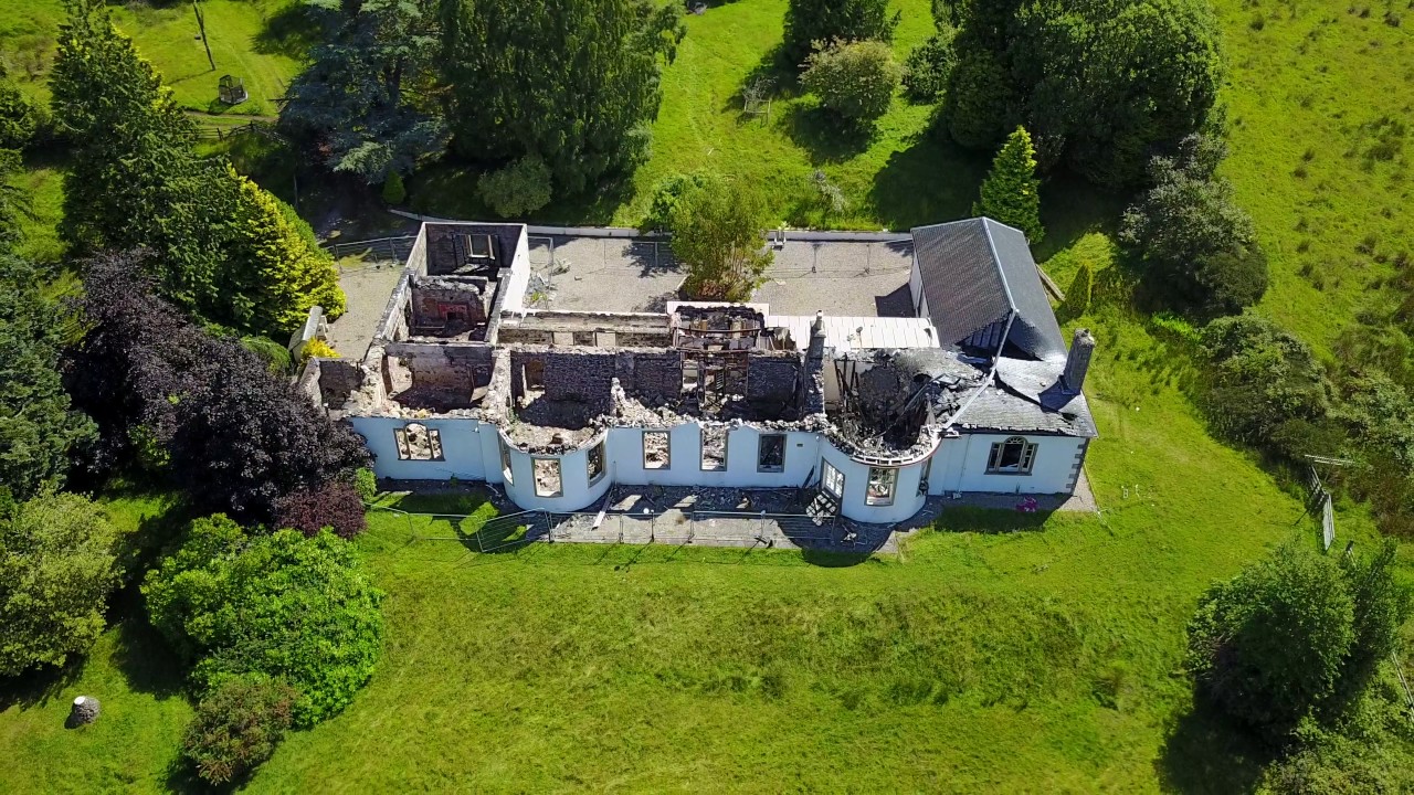 Boleskine House ,Foyers, Inverness-shire 2017 Drone Footage