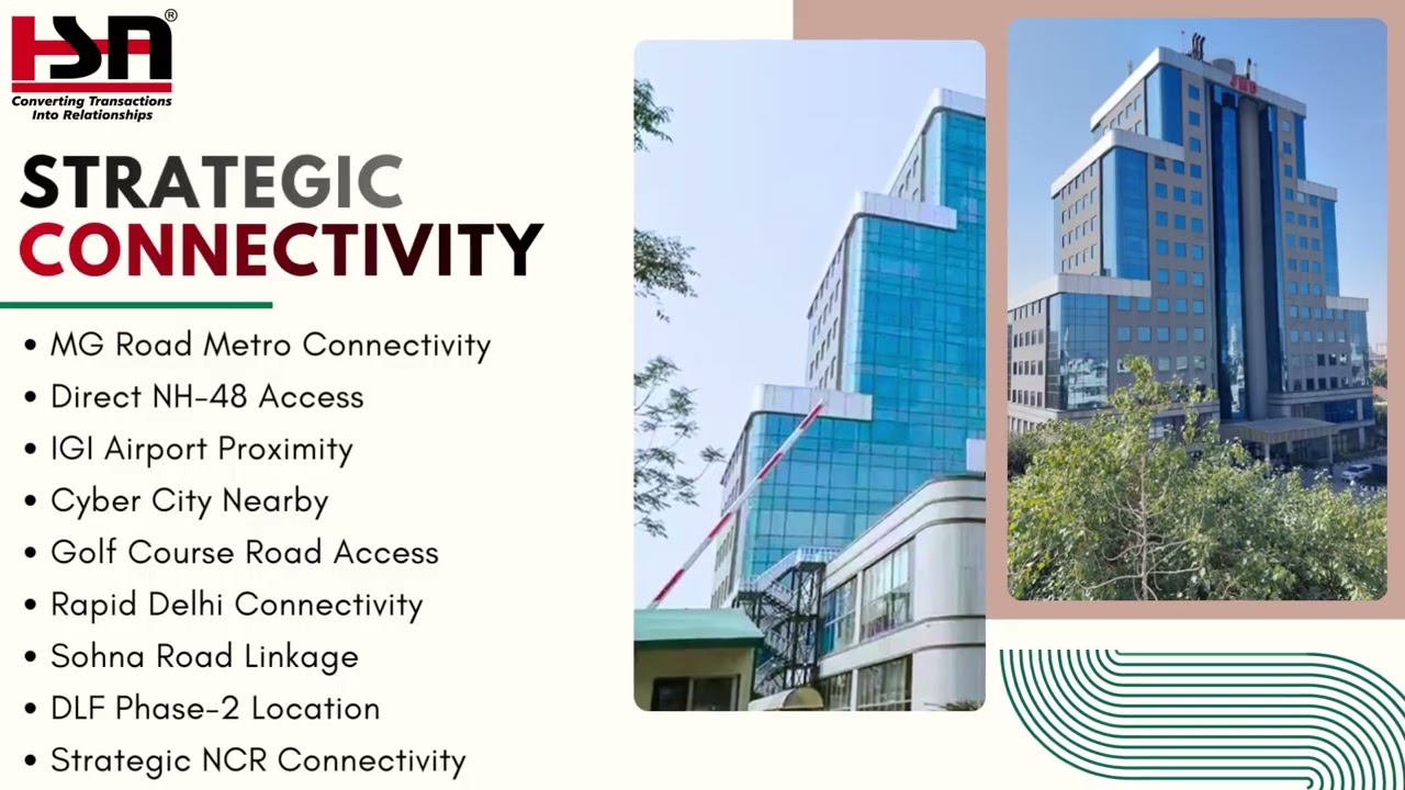 JMD Regent Square MG Road Gurugram | Premium Office Spaces | HSN Realty #rent #office #officespace