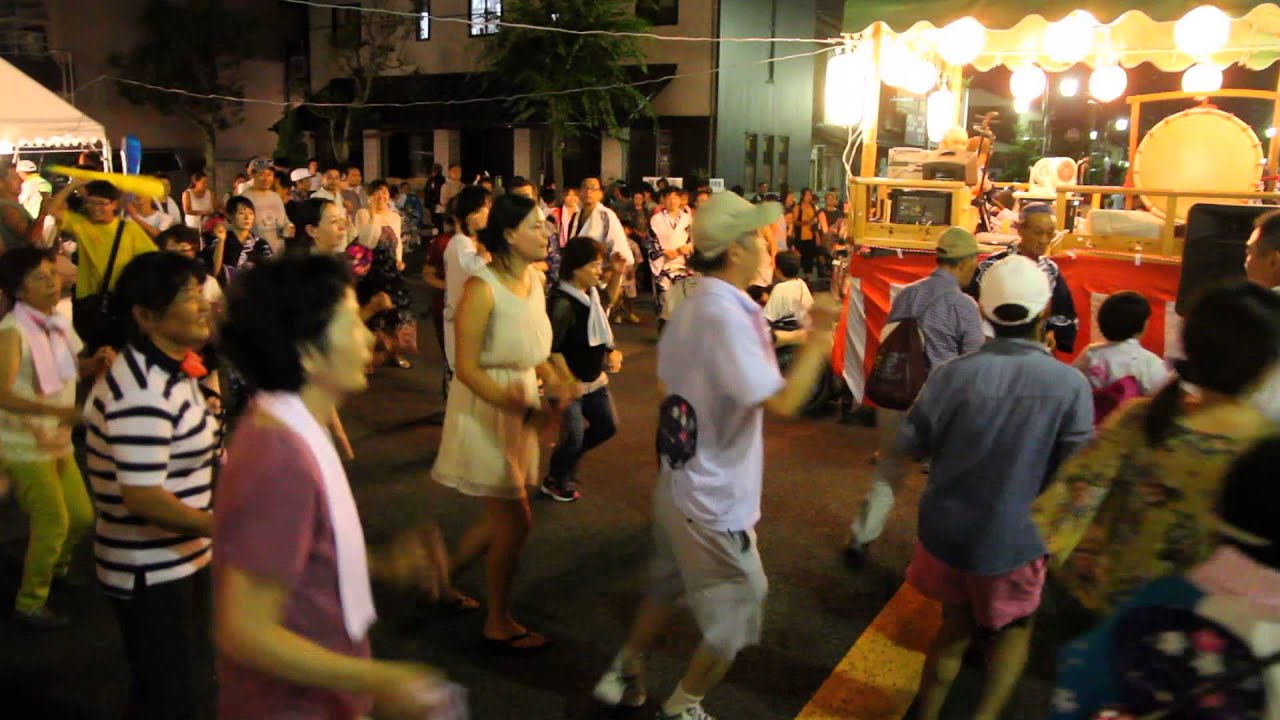 岐阜市鷺山まつり2015　ﾀﾞﾝｼﾝｸﾞﾋｰﾛｰ盆踊り