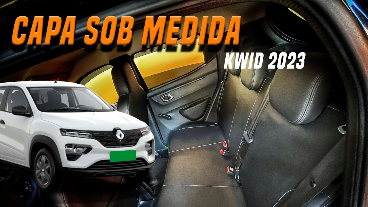 CAPA SOB MEDIDA RENAULT KWID 2023