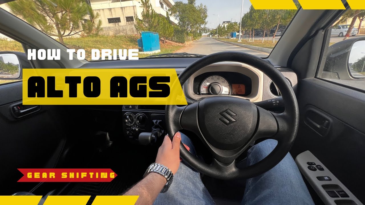 How to drive AGS transmission | Suzuki Alto VXL 2025 | Complete Guide