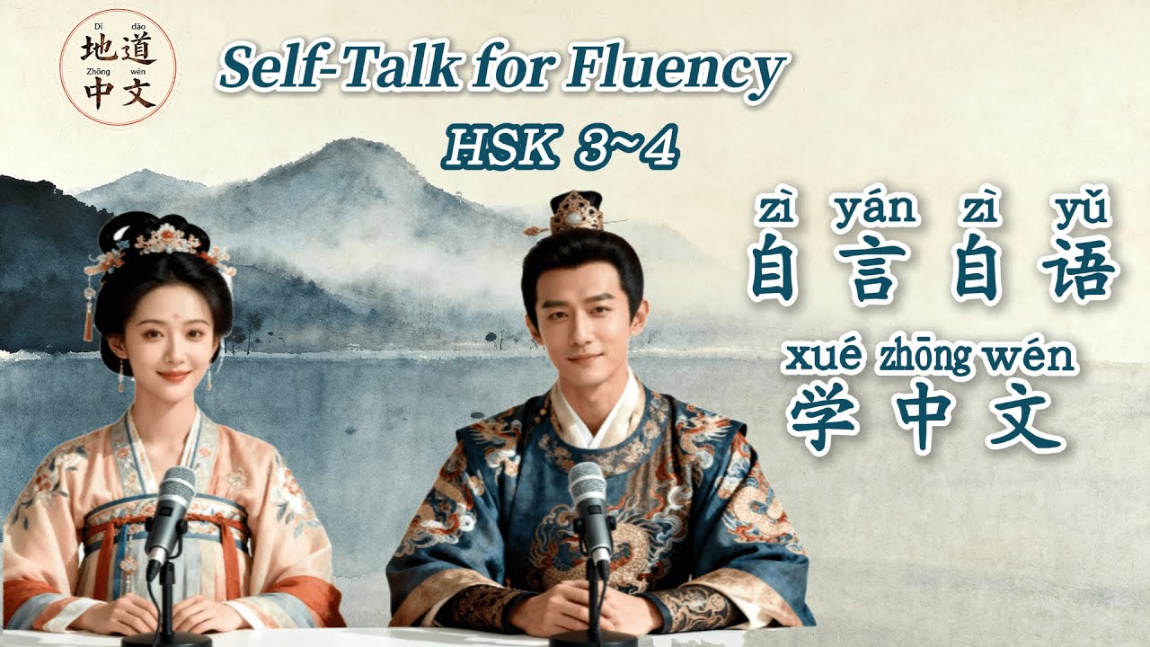 HSK3~4 | Self-Talk for Fluency | Mandarin Chinese Podcast