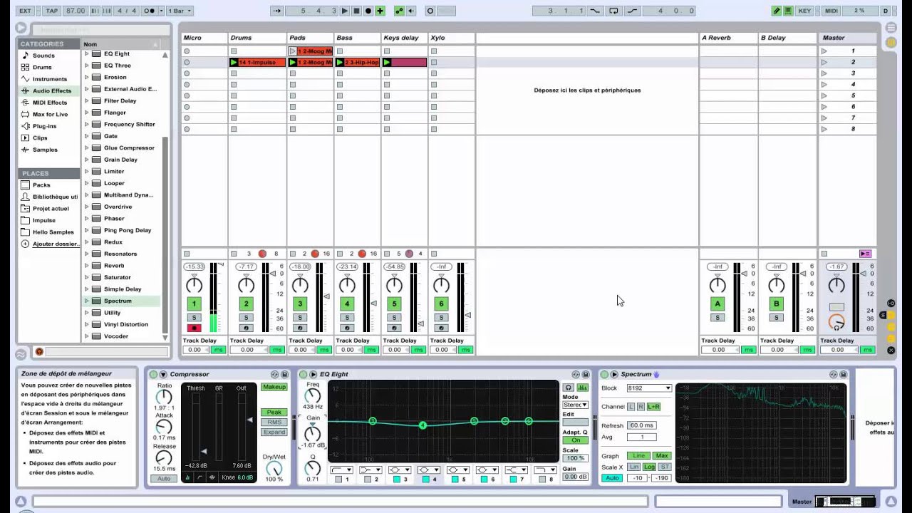Ableton - Quelques trucs pour améliorer la qualité du son