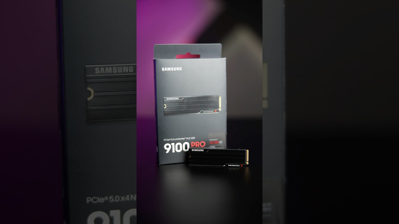 Najlepszy dysk PCIe 5.0 | Samsung 9100 PRO #shorts #ssd