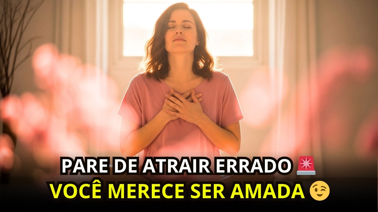 🎧SE VOCÊ ESTÁ SOZINHA, OUÇA ISSO! MEDITAÇÃO PARA ATRAIR O AMOR QUE VOCÊ MERECE!🎯💜🌹