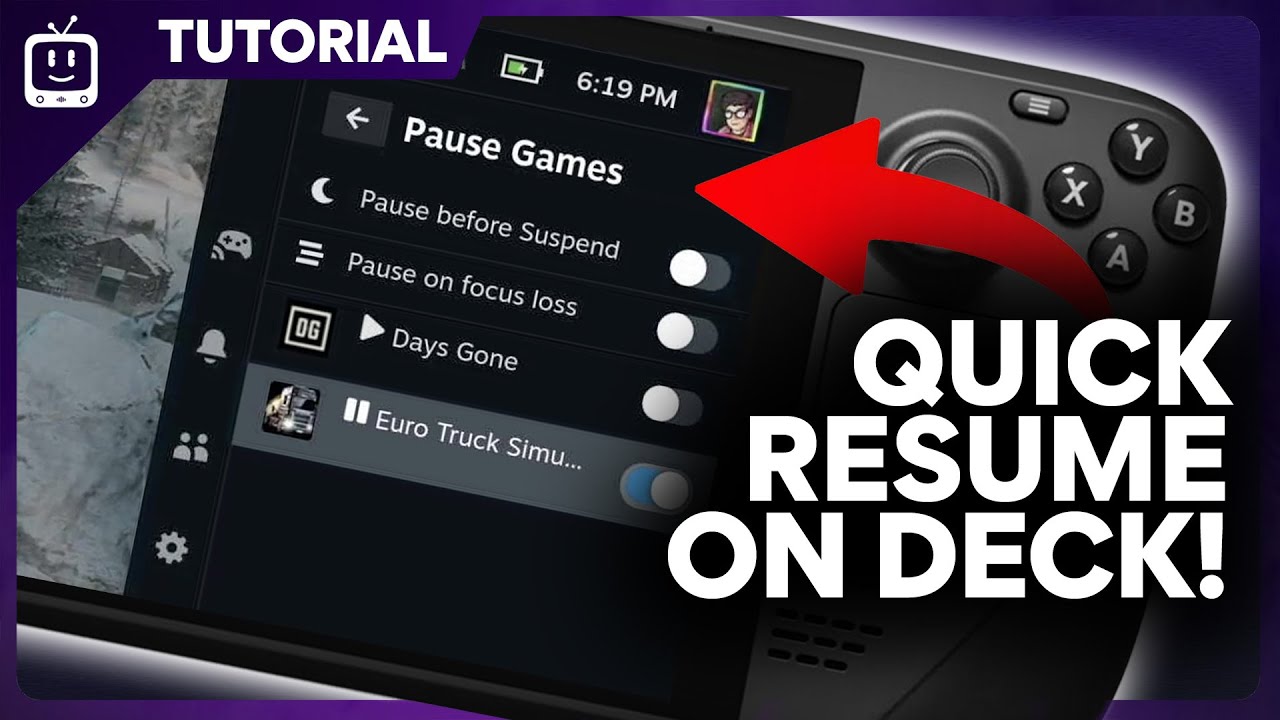 Quick Resume on Steam Deck: How To Swap Between Multiple Games Instantly!