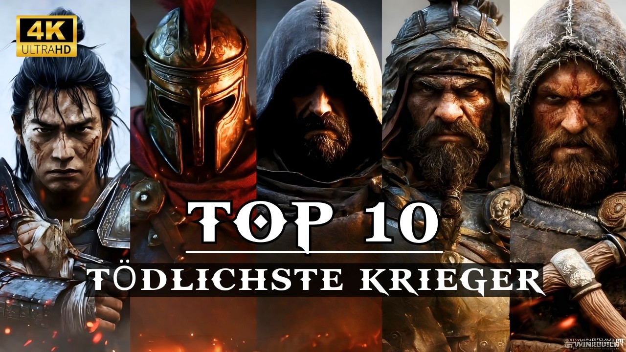 Die Top 10 tödlichsten Krieger aller Zeiten -  Diese Männer veränderten Kriege