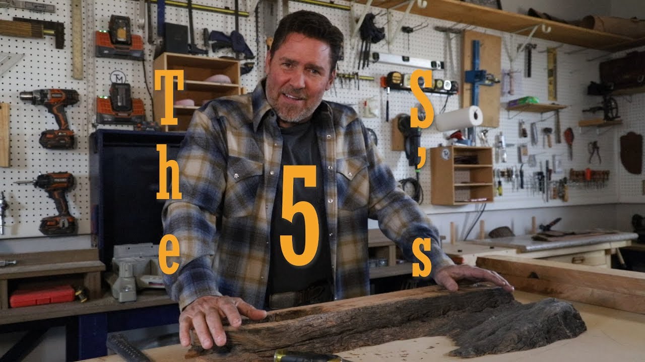 Tim McClellan: How to Set Up your Wood Shop for Max Efficiency :The 5 S's