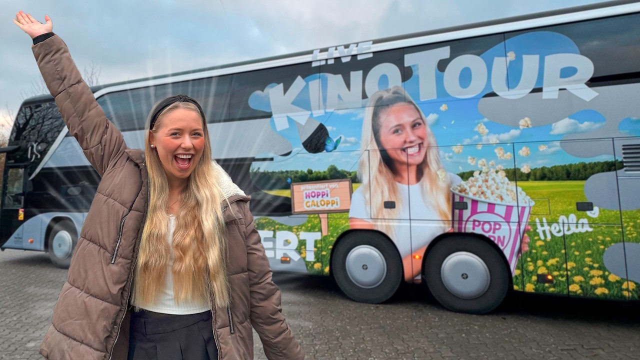 Ich FAHRE mit einem TOURBUS
