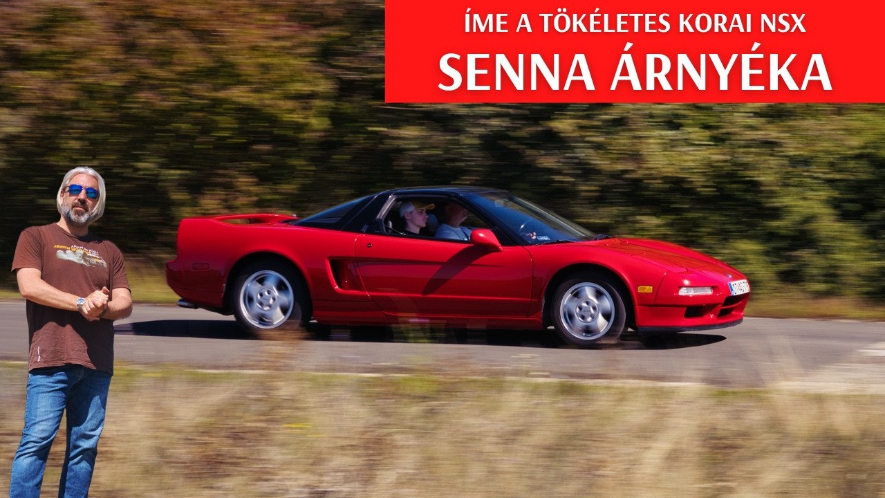 Vezetni Ayrton Senna árnyékában: a Honda legendája az NSX, 1991-ből