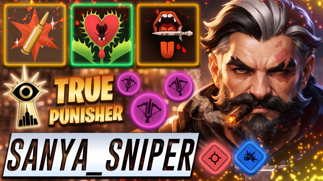 Sanya_Sniper Venator - TRUE PUNISHER - Deadlock Pro Gameplay & Guides [Watch & Learn]