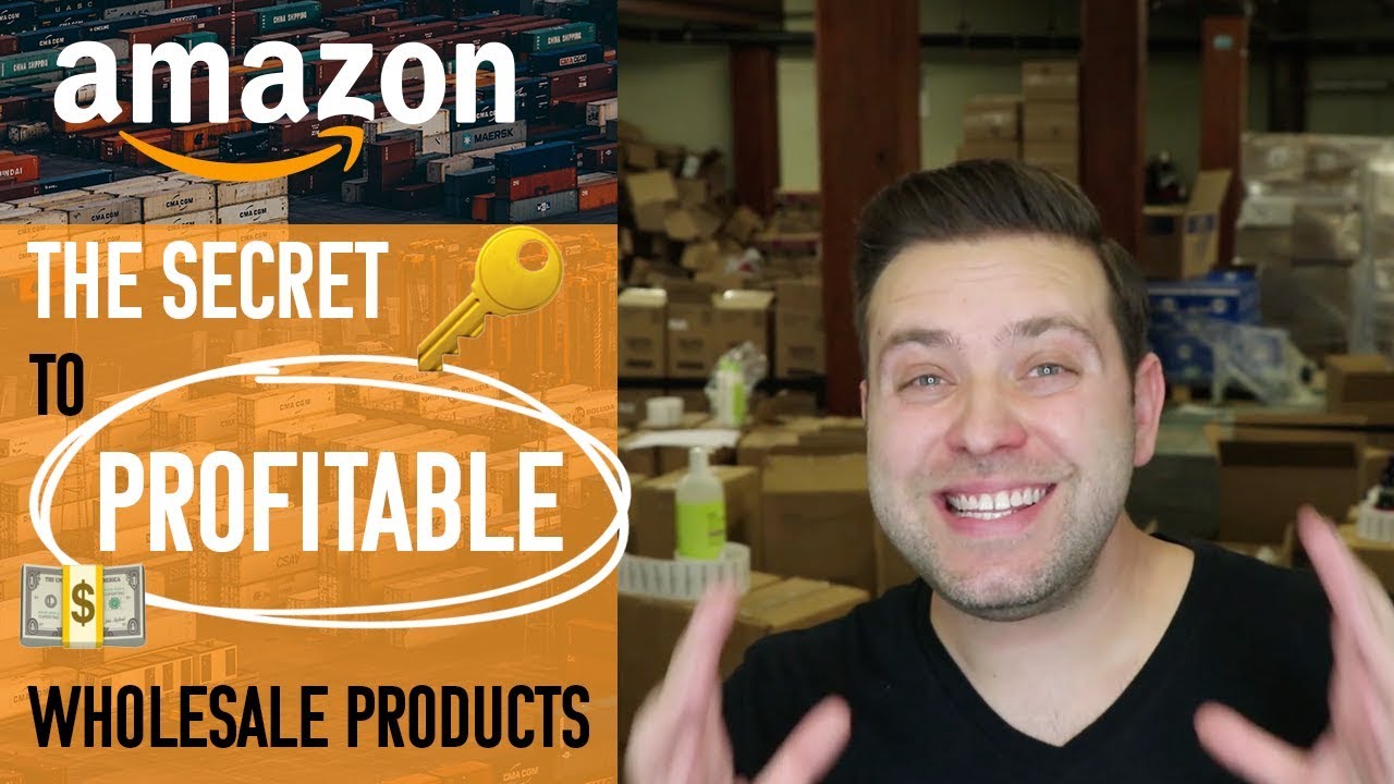 The SECRET to finding PROFITABLE wholesale products to sell on Amazon