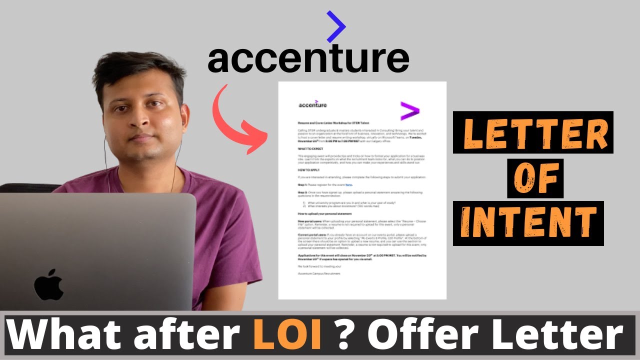 All about Accenture LOI | What is letter Of Intent in Accenture