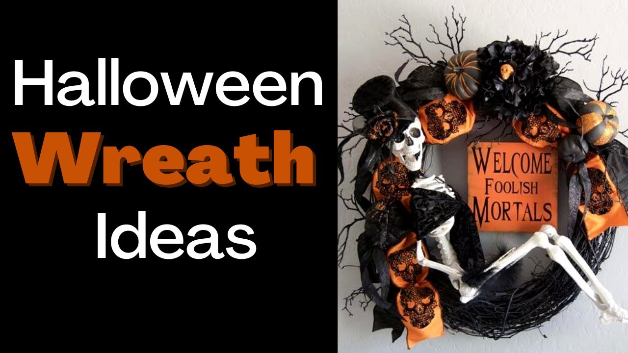 50 Awesome Halloween Wreath Ideas, Part 1