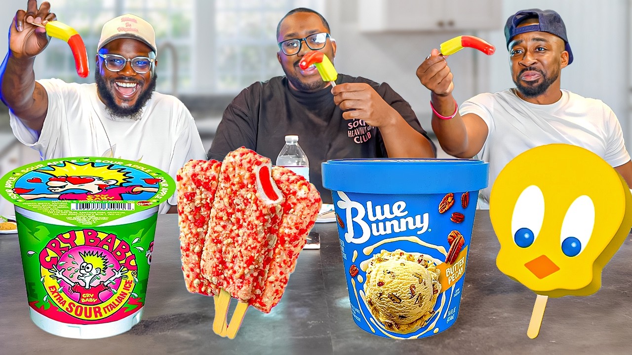We Tried Everything On The Ice Cream Truck!