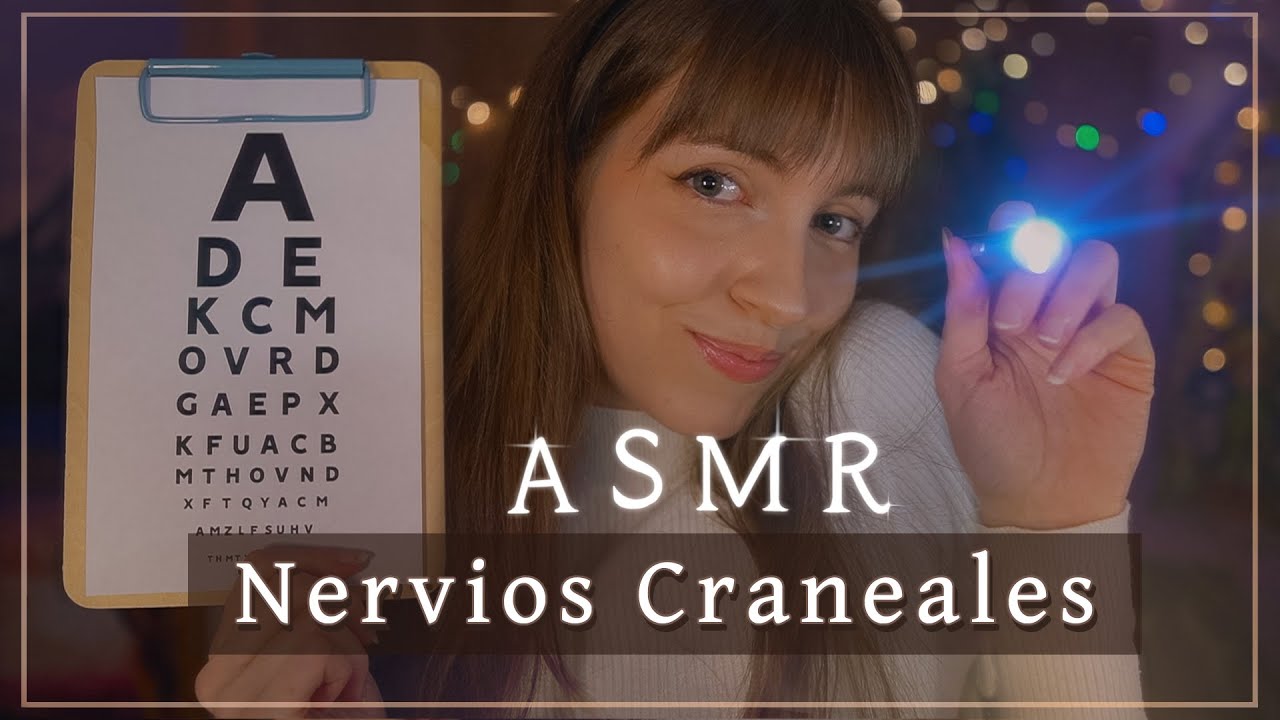 ASMR VISUAL • TEST de NERVIOS CRANEALES 💖 Roleplay ✨