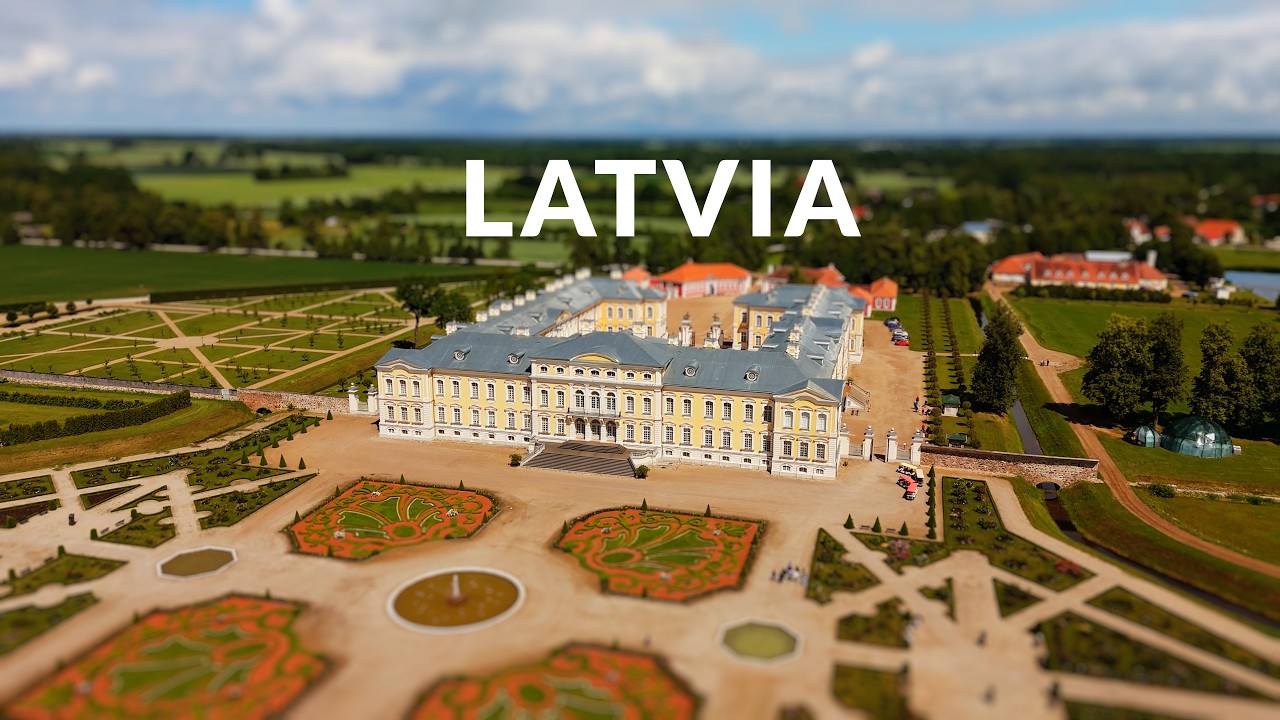 Little Latvia | Time-lapse - Drone - Tilt-shift | Little Big World