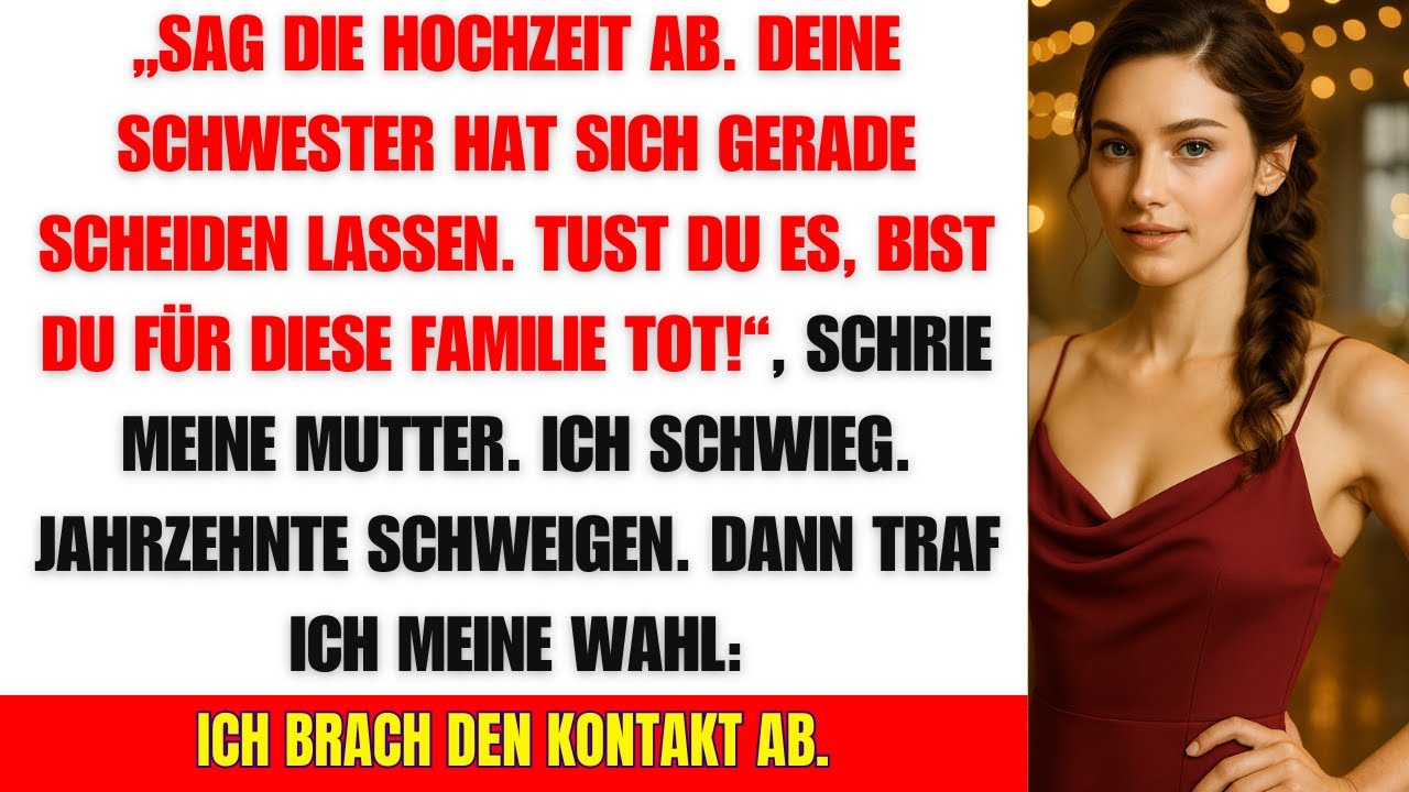 „Sag deine Hochzeit ab – sonst verlierst du die Familie!“ Doch ich wählte den Krieg