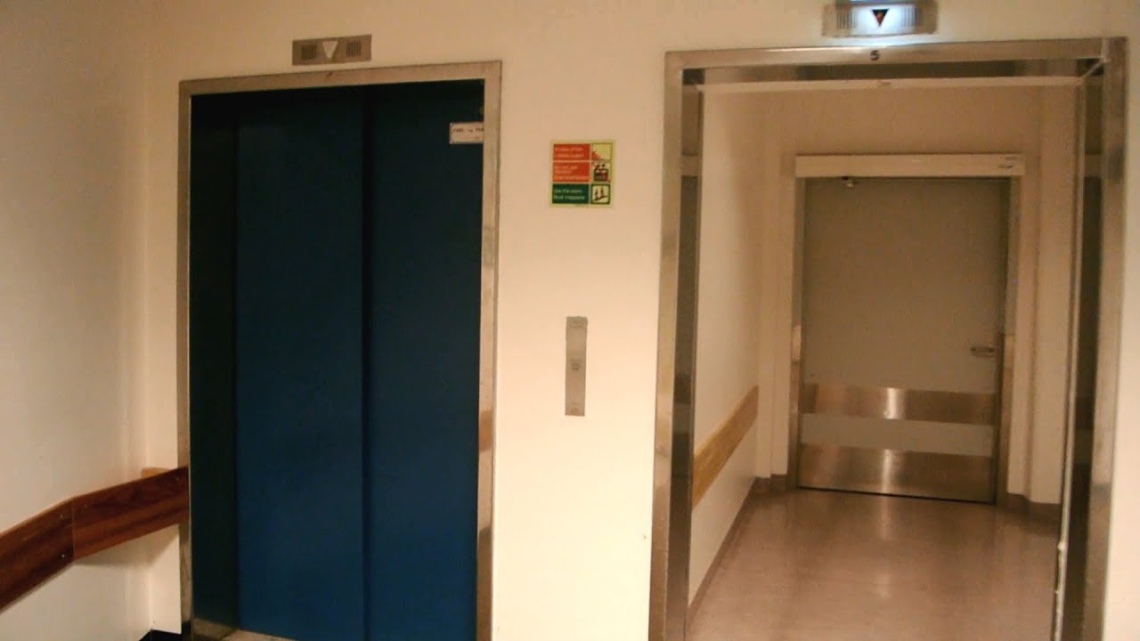 Reber Schindler + Schindler EuroLift + Stahl Heiser elevators @ Vestfold Hospital, Tønsberg, Norway