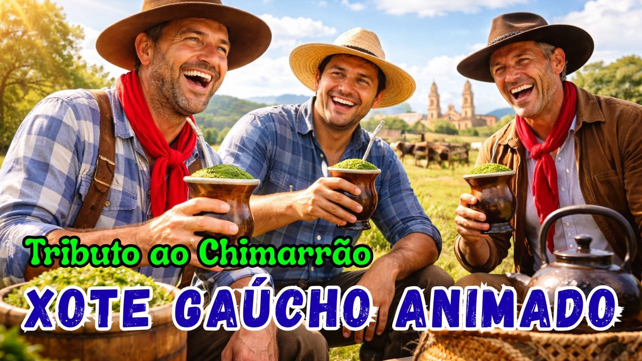 40 Graus e Tomando Chimarrão?! 🧉🔥 (Xote Gaúcho Animado)