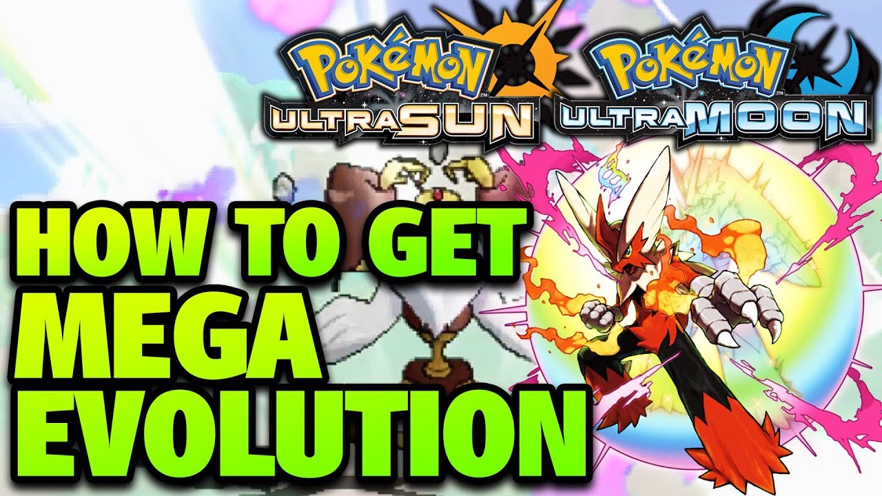 Как получить МЕГАЭВОЛЮЦИЮ в Pokemon Ultra Sun и Moon! - Как получить мегаэволюцию в Ultra Sun и Moon