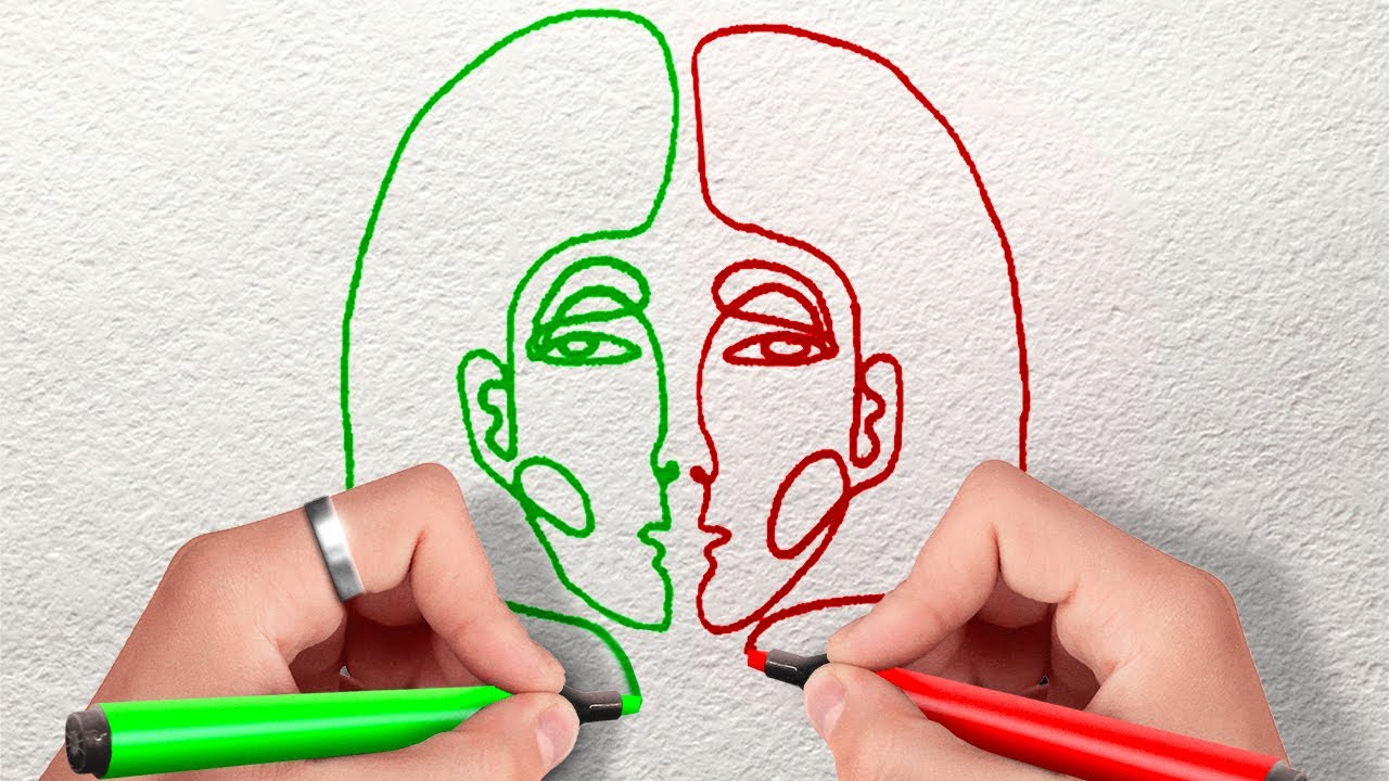 ٢٦ فكرة للرسم للمبتدئين يمكنك تجربتها بالمنزل