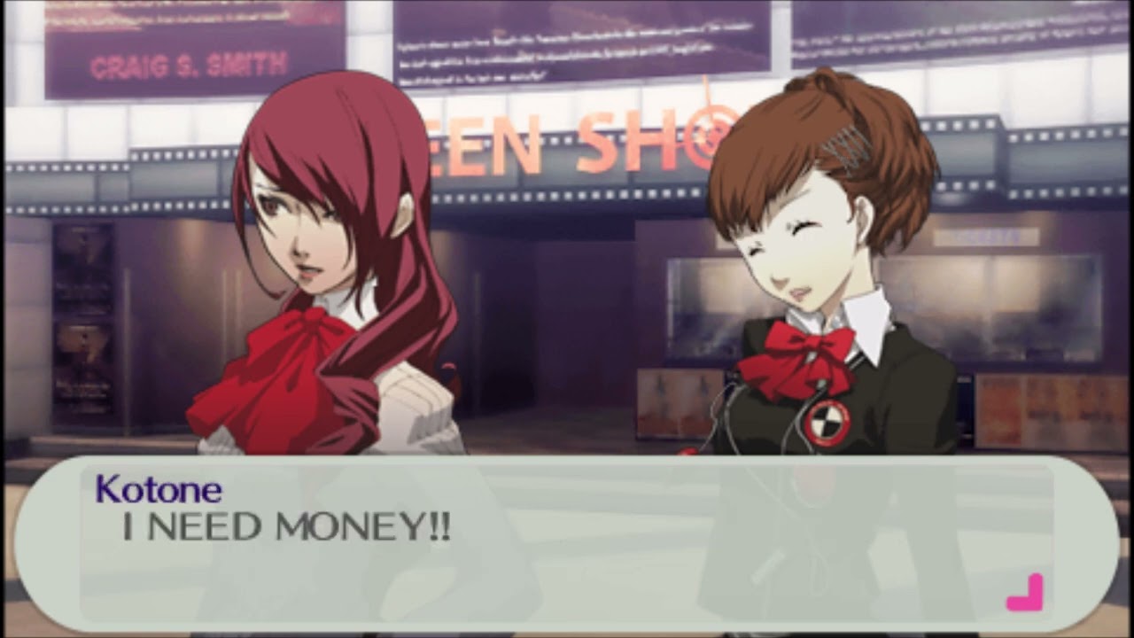 Persona 3 - Weird Masquerade (FeMC) Film Festival with Sprites
