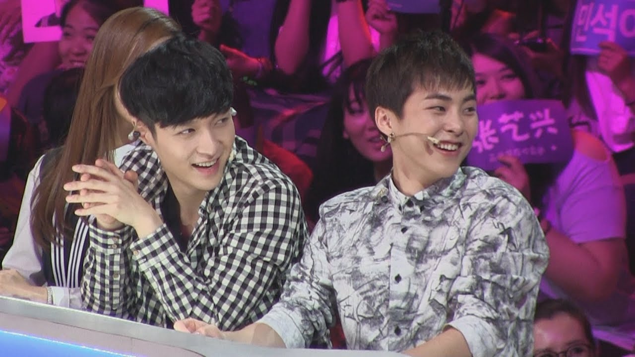 141027 연대수 시우민 중국말 잘 하고 있어..! EXO XIUMIN fancam