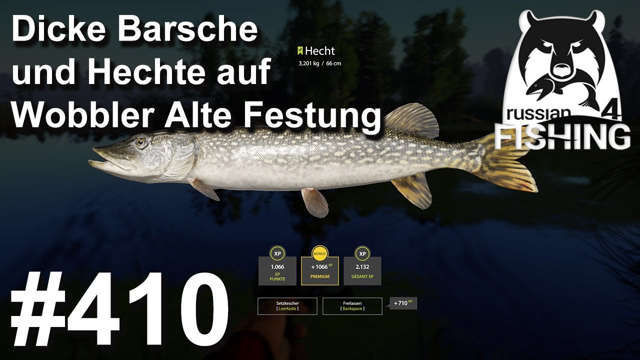 Dicke Hechte und Barsche auf Wobbler Alte Festung | Russian Fishing 4 #410 | RF4 | Deutsch | UwF