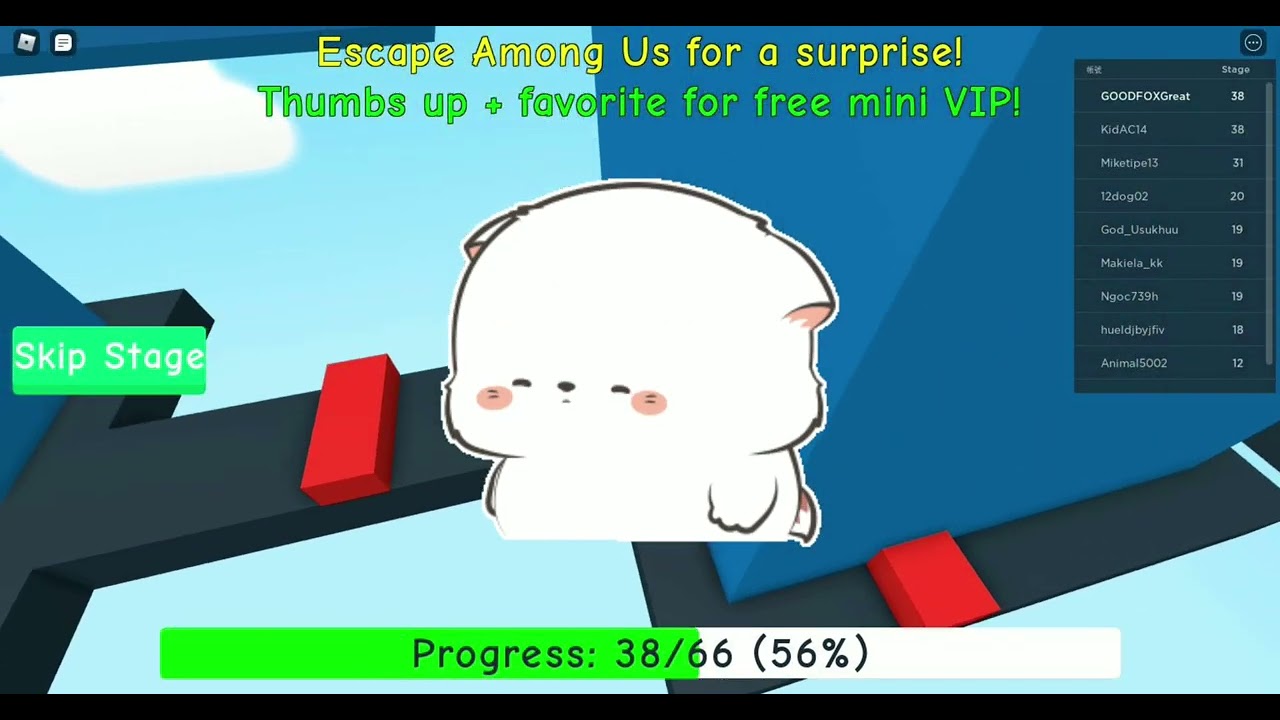 【ROBLOX】又更新一集,這次有些關卡有點難。（；´д｀）ゞ/_ \