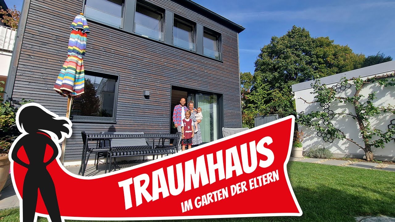 Im Garten gebaut – Haus bauen in München Schwabing | Baufritz | Hausbau Helden
