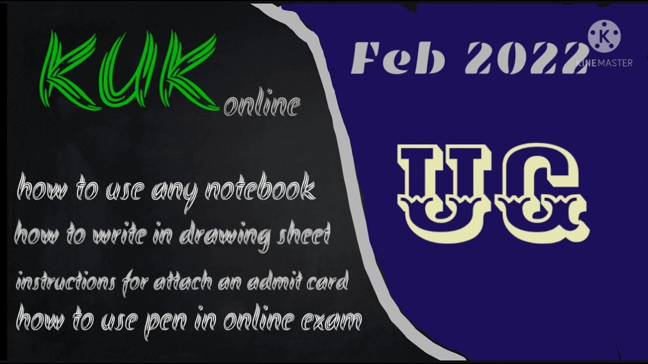 kuk exam mode 2022 point to point 📋📝👍 !kuk exam updates !how to attempt kuk exam 2022 ! online UG/PG