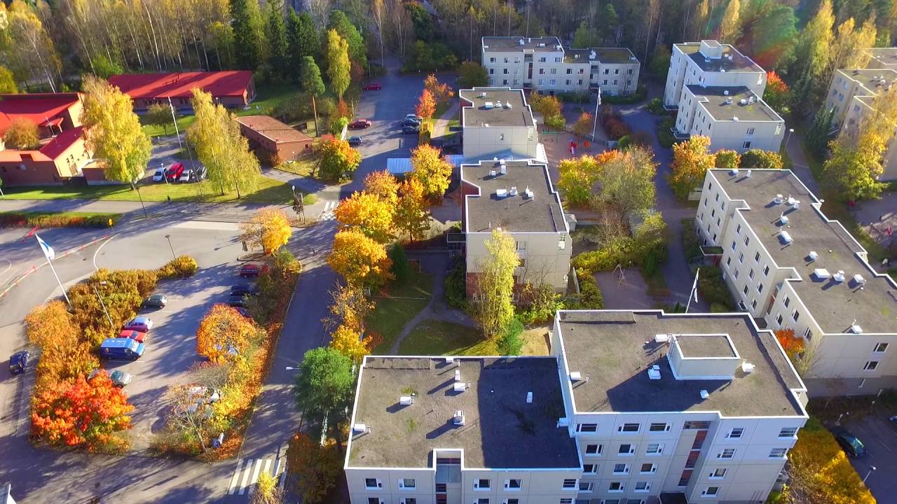 Dji P3S kivenlahti espoonlahti ilmakuvaus