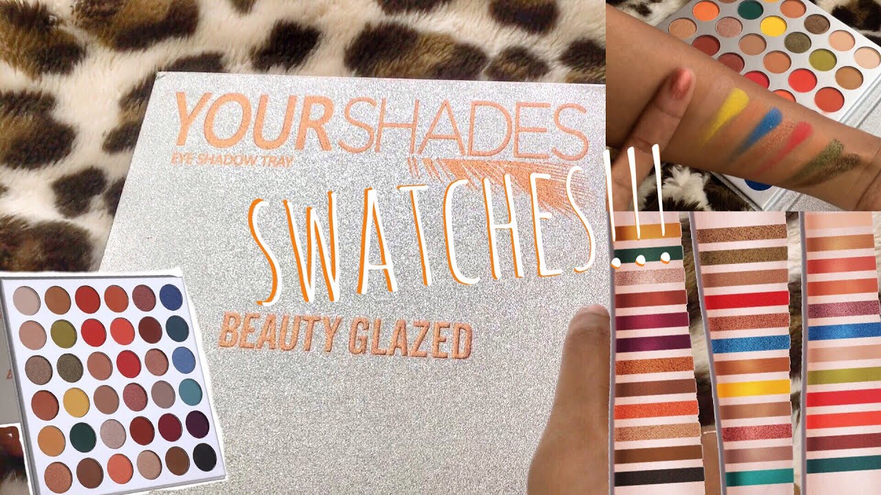 Beauty Glazed Your Shades Swatches