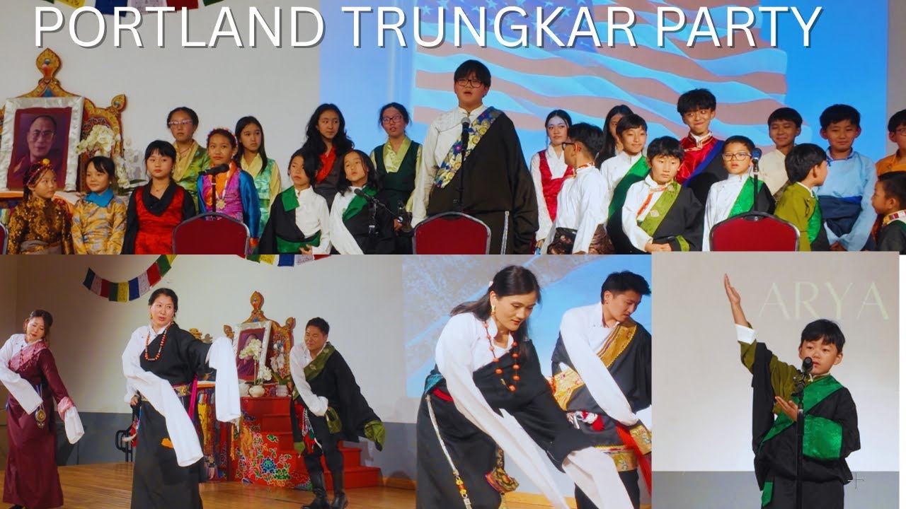 🇺🇸 PORTLAND TIBETANS PARTY IN CELEBRATION OF  HH THE DALAI LAMA'S 90TH BIRTHDAY  || TRUNGKAR PARTY