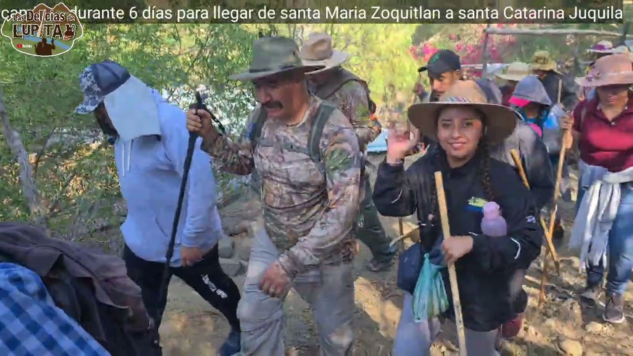 Peregrinación de Santa Maria Zoquitlan a Juquila 2024