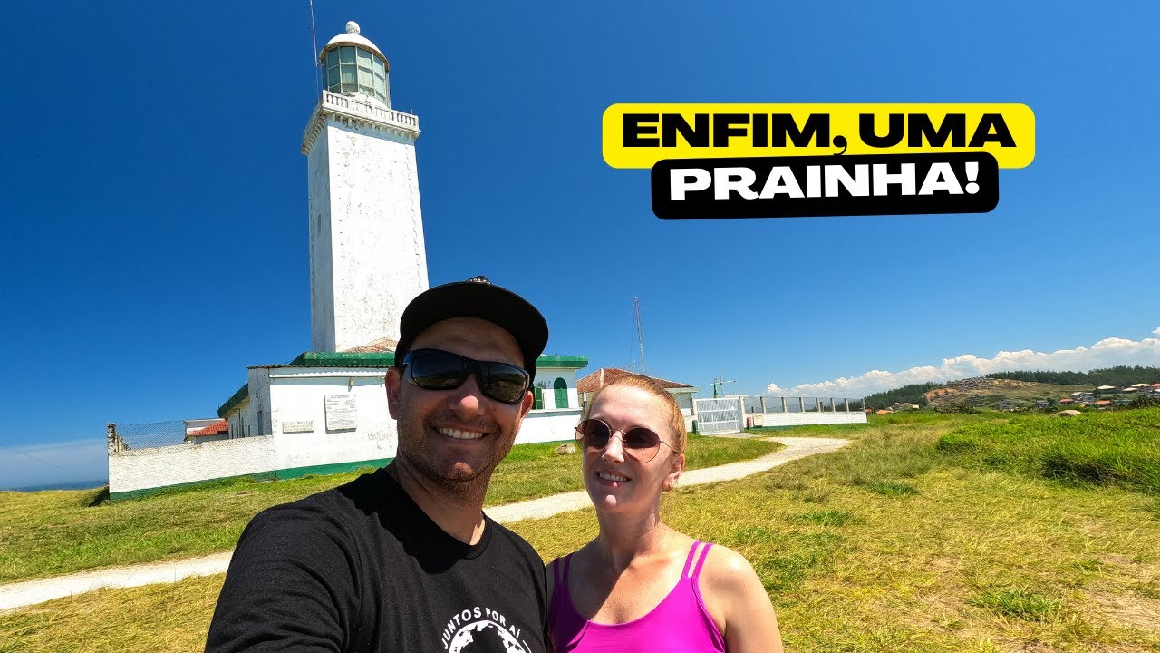 LAGUNA - SC | Conhecemos o Farol de Santa Marta e a Praia do Cardoso | Viagem teste Ep.10