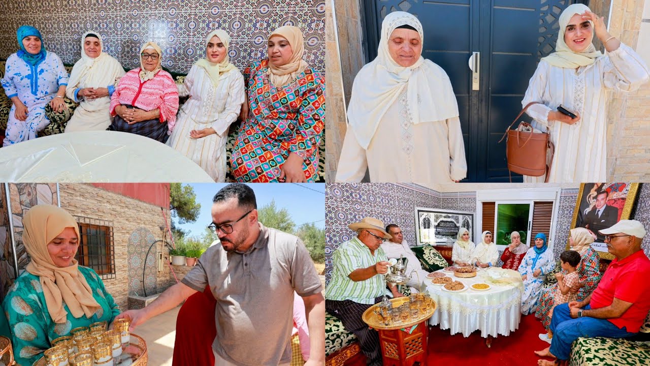 ما توقعناش هاد الاستقبال 😳 أول زيارة لعائشة لعائلة عكوزتها 🔥