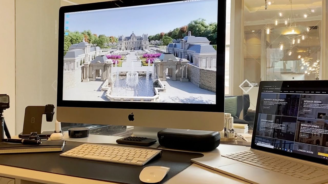 2020 DREAM Home Desk Setup Tour - Hints & Tips to Make Yours STAND OUT!