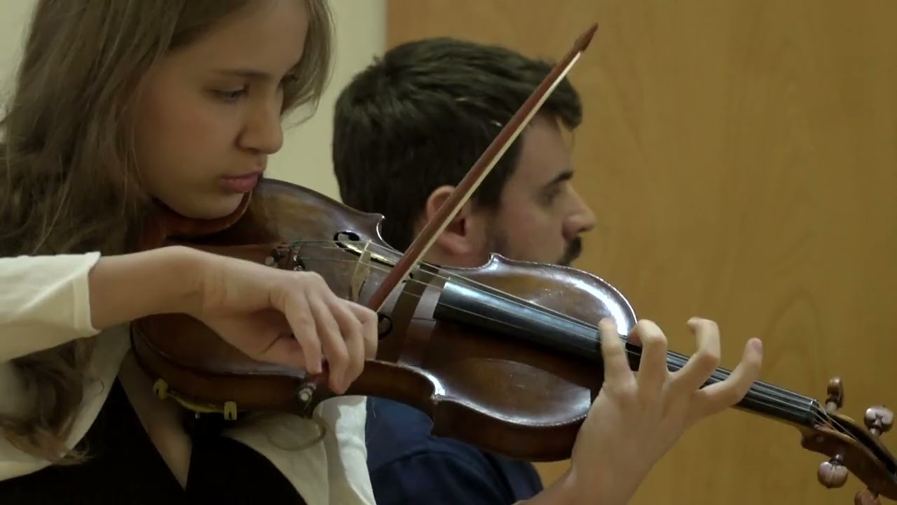 1. Jasanov 2.O Rieding Concertino in D major, Op. 25 3. W. H. Potstock - Souvenir De Sarasate