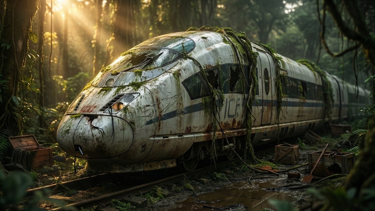 Abandoned Bullet Train Found in the Amazon Jungle | Full Restoration ASMR