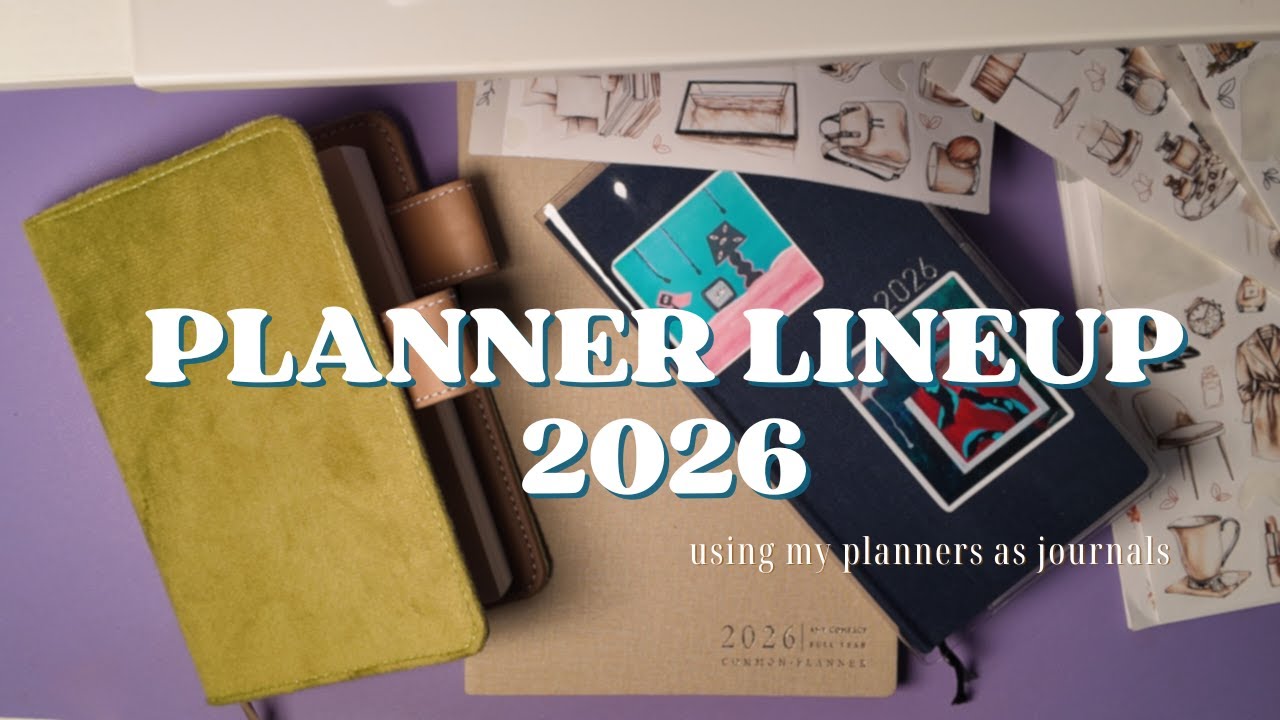 How I'm Using my Planners in 2026