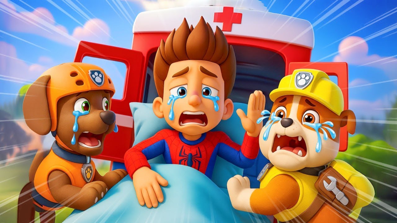 RYDER Goes To Hospital?! What's Wrong?! Paw Patrol Ultimate Rescue | Full Episodes | Rainbow 3
