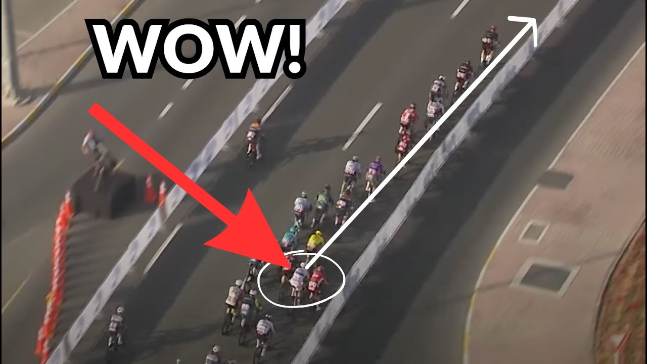 Tim Merlier LAUGHING at competitors | UAE Tour, Stage 6 | Fuga