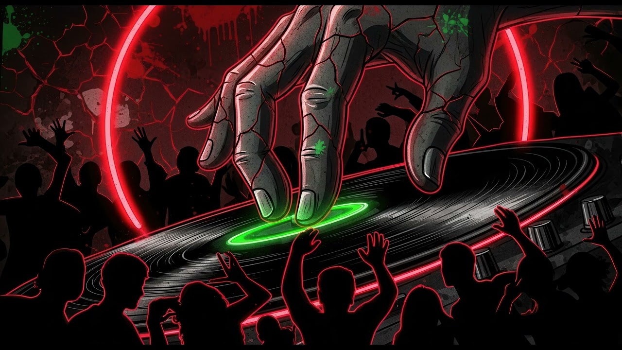 Grim Beat Pressure — 1 Hour Loop | Horror Hip Hop Dark Ritual Beats