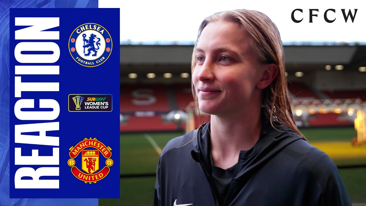 BOMPASTOR & BEEVER-JONES react after retaining League Cup! | Chelsea 2-0 Man Utd | WLC Final 2026