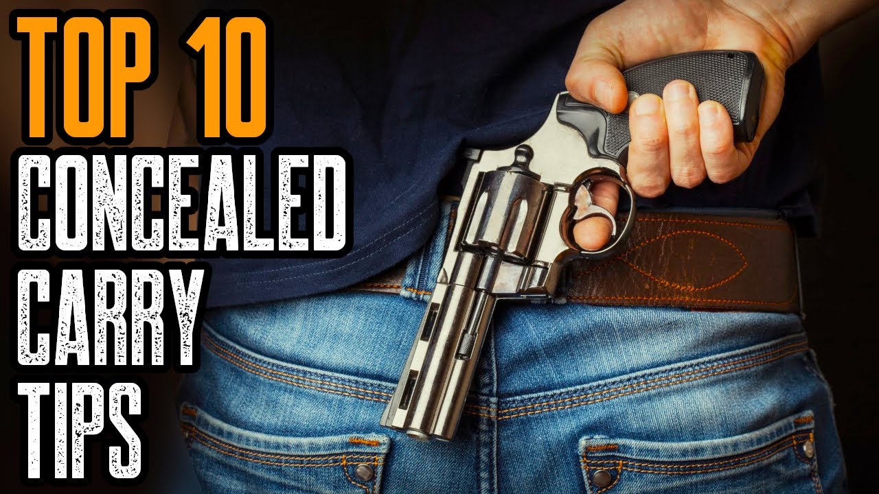 Top 10 Concealed Carry Tips for Beginners 2021
