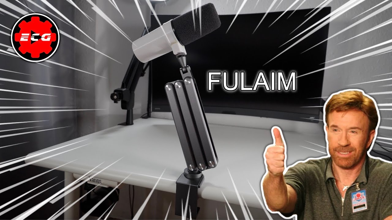 FULAIM X36 el brazo de micrófono que usaría CHUCK NORRIS si fuera YOUTUBER